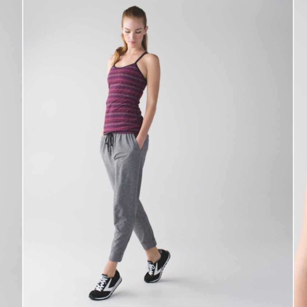 Lululemon Power Y Athletic tank top yoga 8 space